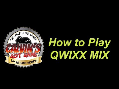 Qwixx Mix Playthrough