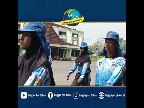 Latihan Paskibraka Lubuk Linggau Sebelum Peringatan HUT RI 