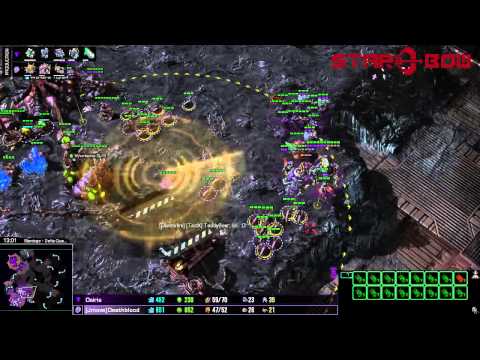 Osiris (t) Vs Deathblood (t) - Starbow game - Delta Quadrant