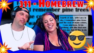 Reaction To 311 - Homebrew *lyrics* | THE WOLF HUNTERZ REACTIONS