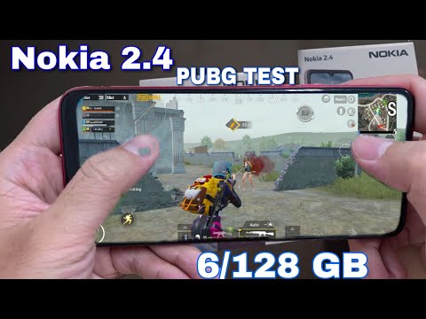 Nokia 2.4 Pubg Mobile Test | Nokia 2.4 Gaming test, battery drain test🔥🔥🔥