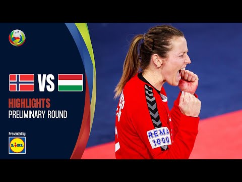 Norwegians prevail brave Hungarians | Norway vs Hungary | Highlights | PR | Women's EHF EURO 2022