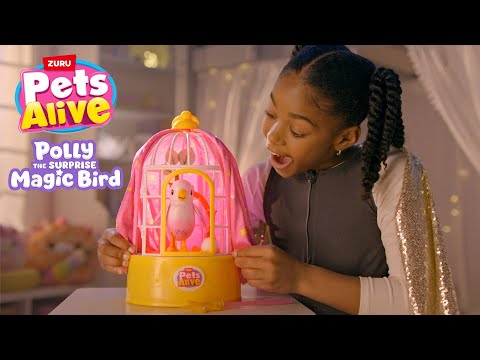 Create magic again and again with Polly the Magic Bird from Pets Alive ✨