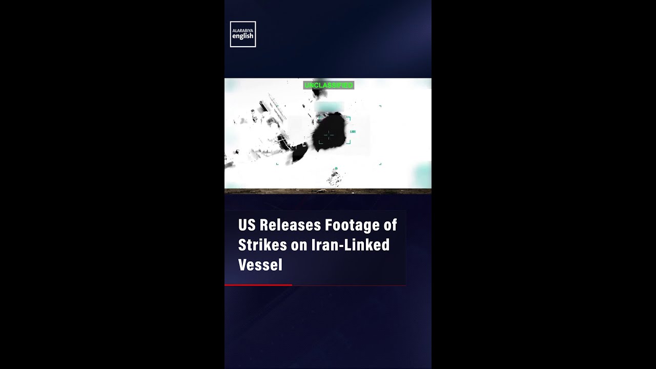 Video | US Releases Footage Of Strikes On Iran-Linked Vessel