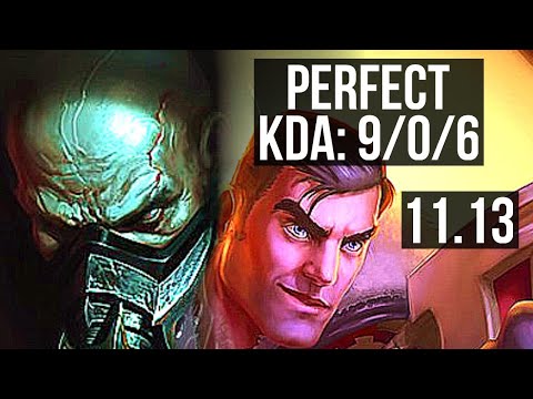 URGOT vs JAYCE (TOP) | 9/0/6, 700+ games, Legendary | EUW Grandmaster | v11.13