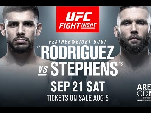 Video: UFC Mexico City: Rodriguez vs. Stephens Predictions