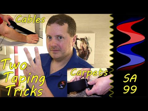 Two Taping Tricks, Cables and Carpets - Sound Speeds