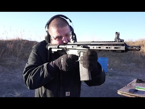 Initial range test of the Bear Creek Arsenal 7.5" Side Charging 300 BLK and 7.62x39 uppers!