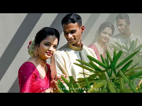 South Indian Cinematic Engagement Video  Akarsh - Ranjana | Kerala Wedding movies by Happy Weddings
