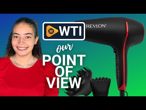 Revlon SmoothStay Coconut Oil Infused Hair Dryer | for Smooth - WTI product video review