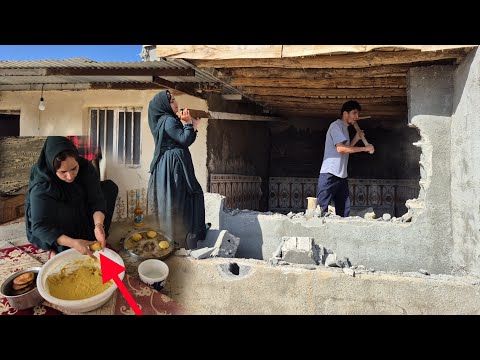 Kochanleitung mit lokalem Blütenpollen von Afsaneh Khanum und ein Plan zur Hausvergrößerung