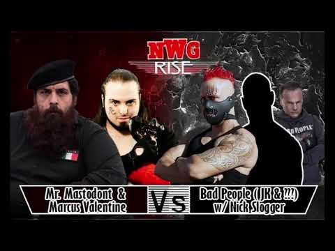 NWG Rise - Marcus Valentine & Mr. Mastodont VS Bad People HIGHLIGHTS