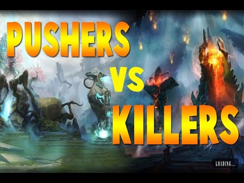 Pushers VS Killers dota 2. Who Wins?