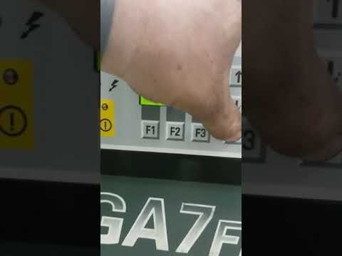 10 HP ATLAS COPCO MODEL: GA 7 FF 34,5 CFM @ 132 PSI