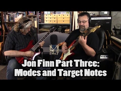 Guitars and Good Friends: Jon Finn Part 3 - Modes and target notes