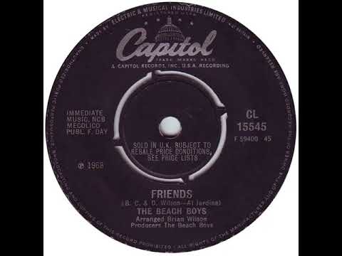 UK New Entry 1968 (102) The Beach Boys - Friends
