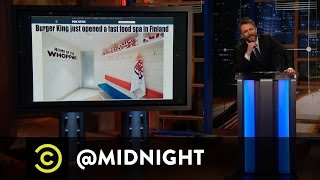 Brandon Johnson, Sinbad, Moshe Kasher - Have it Norway - @midnight with Chris Hardwick