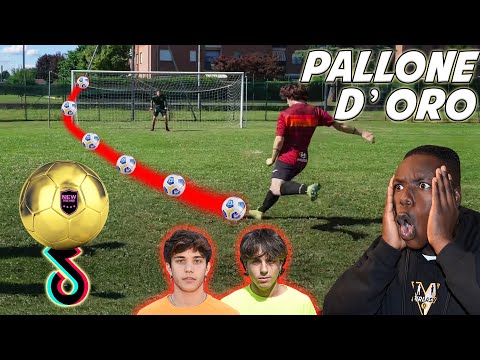 REAZIONE ai ragazzi più FORTI su TikTok Italia!! *NUOVO PALLONE D'ORO*