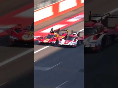 🔴HyperCar Ferrari vs Porsche #shorts #vs #tv #motorsport #hypercar #ferrari #porsche #monza #ride