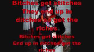 Bitches get Stiches by blood on the dance floor (botdf) with lyrics