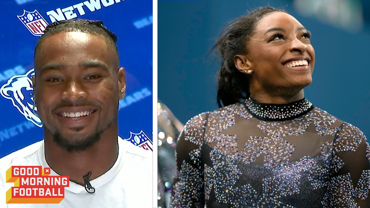 Simone Biles' Husband Jonathan Owens Joins GMFB to Talk Olympics!
