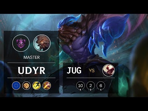 Udyr Jungle vs Lee Sin - EUW Master Patch 9.21