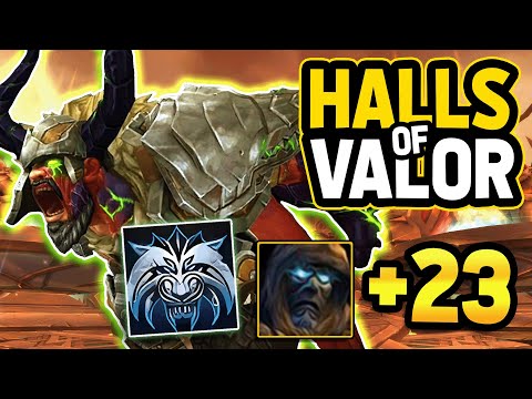 Windwalker Halls of Valor +23 Tyrannical