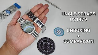 Omega Aqua Terra Uncle Straps Bracelet - Unboxing and Comparison