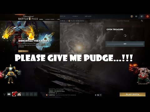 Dota 2 Immortal Treasure Opening of a Poor Guy