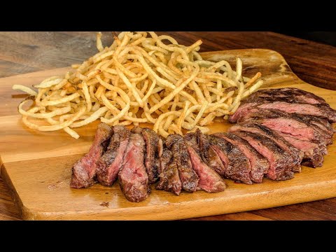 Argentine Grilled Steak Frites Recipe | How to Grill Skirt Steak | Ballistic BBQ