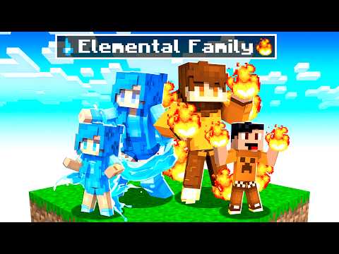 Minecraft's Elemental Family!