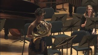 Denise Tryon performs Dana Wilson Horn Concerto