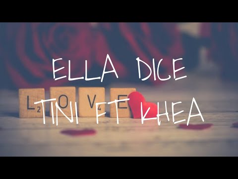 Tini, Khea - Ella Dice (Lyrics_Letra) || Lyrics Space