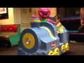Chuck E Cheese Barney Train Ride