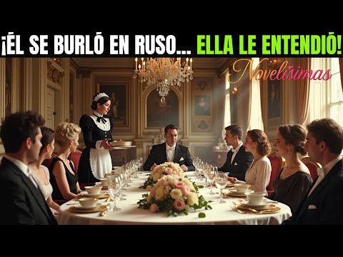 💋 Él se BURLÓ de ELLA en RUSO… sin saber que ella ENTENDÍA 😍  ¡Su respuesta lo dejó sin ALIENTO!💣💋