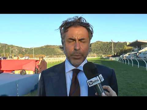 Agnano trotto, gp Anact, cavalli, vino e glamour (30/10/2016 tg Tv Luna)