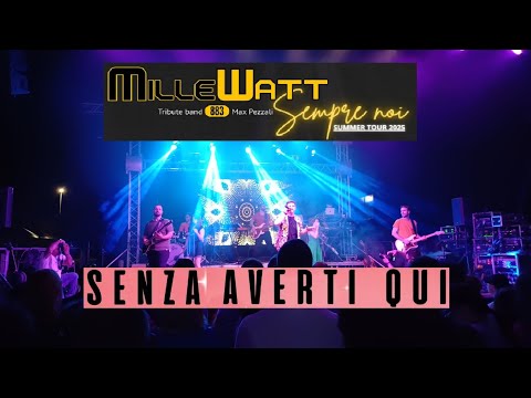Millewatt Tribute Band 883 - Senza averti qui - Ragusa 13/6/2025