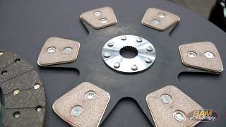 Street Stock Clutch & Pressure Plate 10.5" Diameter (Organic Solid Disc) - video thumbnail 2