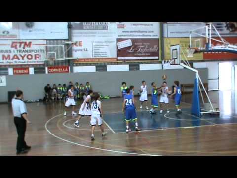 Entrada Clotet assistència Oliva al partit CB Cornellà - Mini Vermell Manresa. Octubre 2011