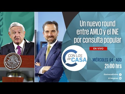 Un nuevo round entre AMLO y el INE por consulta popular