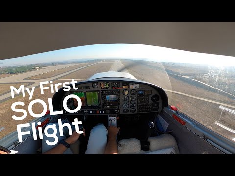 Oytun's First Solo Flight - İlk Yalnız Uçuşum - Diamond DA20