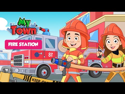 My Town : Fire station Rescue Video