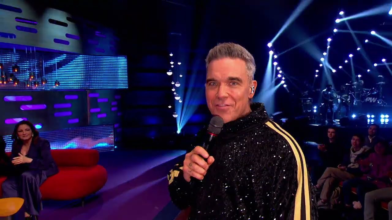 Robbie Williams  - Pretty Face (Live on The Graham Norton Show)