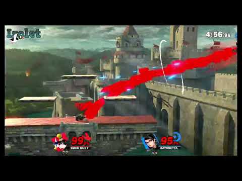 (SSBU) Duck Hunt Optimized Footstool Setup vs Bayo