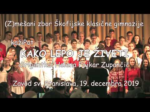 Kako lepo je živeti  - (Z)Mešani zbor ŠKG