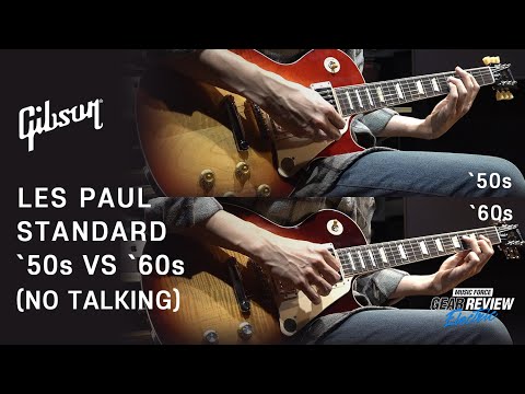 Gibson 2019 Les Paul Standard `50s vs `60s Review (No Talking)