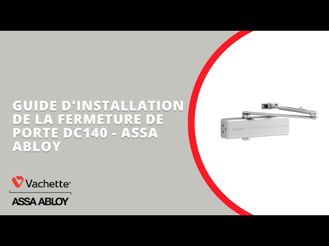 Guide d'installation du ferme-porte DC140