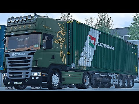 4K | ETS2 1.43 | Promods | Scania R440 | Ohrid 🇲🇰 - Pafos 🇨🇾