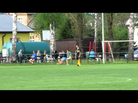 Sportovni klub Stonava - TJ Durman Stare Mesto 05.05.2012 Gol z wolnego dla Stonavy
