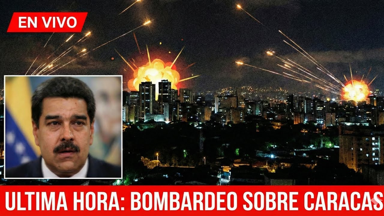 ESTAN BOMBARDEANDO CARACAS (EN VIVO EDICION ESPECIAL)